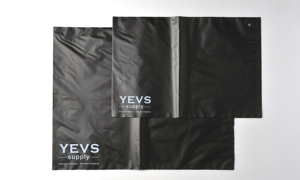 「YEVS supply」の発送袋